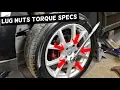 WHEEL LUG NUTS TORQUE SPECS DODGE JOURNEY FIAT FREEMONT