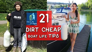 The CHEAPSKATE’S Guide to DIRT CHEAP BOAT LIFE || Wildlings Sailing