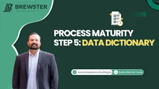 Process Maturity Step Five - How to Create a Data Dictionary