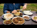 Putto Bhai Ka Cooker Wala Meat Aur Plain Chawal Putto Desi Chicken Nud jammu food tour