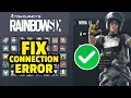 Rainbow Six Siege Server Rainbow Six Siege Rainbow Six Siege Error Code 3-0x0001b