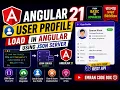User Profile Load in Angular Using JSON Server Emran Code Box