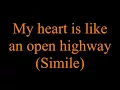 simile and metaphor in songs