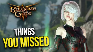 baldurs gate 3 15 things that are easily missed in act 1