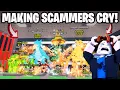 I Made The RICHEST SCAMMERS CRY in Steal a Brainrot