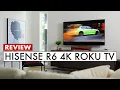 EASY TO USE 4K TV Hisense R6 TV Review Roku Best CHEAP TV for 2020