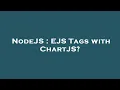 NodeJS EJS Tags with ChartJS