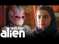 Can Sahar Teach This Half-Alien Baby To Behave Resident Alien S2 E10 SYFY