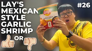 lays x fifa world cup mexican style garlic shrimp flavored potato chips review good or meh 26