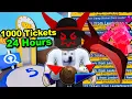 How To Get 1 000 Tickets in 24 Hours Bee Swarm Simulator