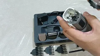 طريقة تبديل رؤوس آلة الحلاقة Kemei موديل Km 680A 