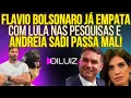 PODE RIR: Flavio Bolsonaro empata com Lula já na primeira pesquisa e blogueira da Globo passa mal!