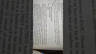 Print statements in Gw basic