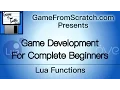Tutorial 4 Functions in Lua -