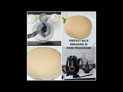 Download MP3 How to knead Atta in food processor | food processor uses | make dough in food processor @TheMulkIndia