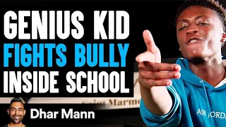 genius kid fights mean kid inside school what happens next is shocking dhar mann