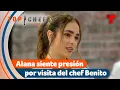 Alana siente presion por la visita del chef Benito Top Chef VIP 2 Telemundo Entretenimiento
