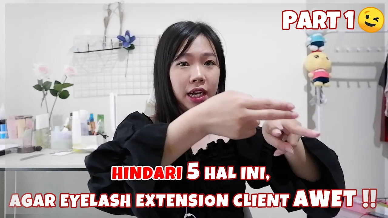 Tutorial Eyelash Extentions Sendiri - Natural - TIPS ANTI PERIH DAN BULU MATA LEMBUT!. 