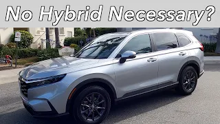 2026 Honda CR-V EX-L Drive Review Pure ICE Power Good Enough