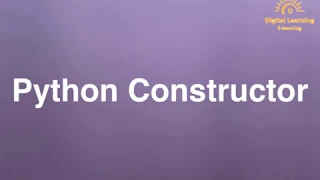50 Python Constructor Online Training Download app from below link