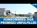 HOA promises unfulfilled in Catawba County neighborhood homeowners say