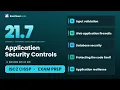 CISSP 21 7 - Application Security Controls