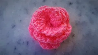como hacer rosa en crochet handmade diy