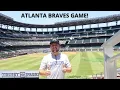 Front Row Seats at a Braves Game