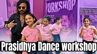 Prasidhya on Dance mode💃 Prajin master workshop⁉️Mass 90's Recreation OG VIJAYAKANTH Song✔️
