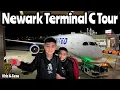 Newark Airport - Terminal C Tour United Airlines