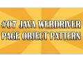 JUnit Selenium Webdriver Tutorial 07 Page Object QAShahin
