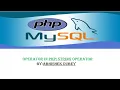 STRING OPERATORS IN PHP IN HINDI