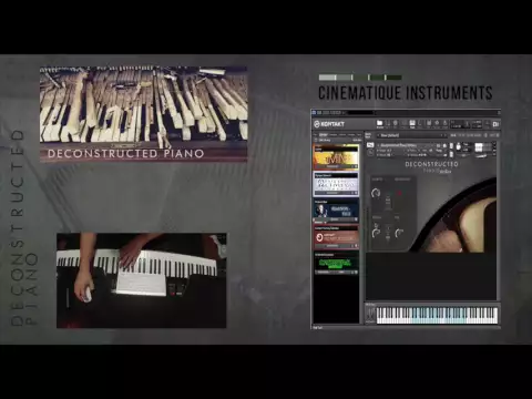 Deconstructed Piano product video
