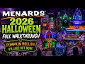 MENARDS HALLOWEEN 2026 FULL STORE WALKTHROUGH Pumpkin Hollow Animatronics Halloween Decor