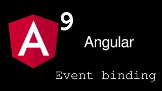 Angular 9 Tutorial Event Binding