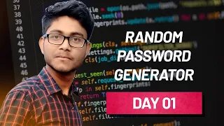 Random Password Generator Day 01 HTML CSS JavaScript 30Days30Projects