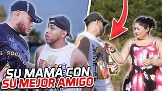 ENCUENTRA a su MAMÁ en la playa con su MEJOR AMIGO (termina mal)