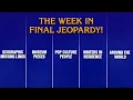 A Week in Final Jeopardy - JEOPARDY