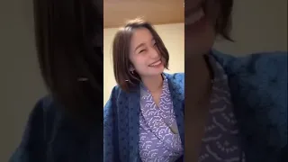 Tiktokライブ配信 気が抜けて浴衣からポロリ 見えちゃった Shorts 