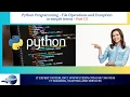 Python Programming File Operations and Exception Part III Data Analysis IT Expert System INC