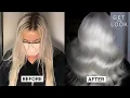 Diffused Highlighting Technique for Prismatic White Hair PRAVANA Color