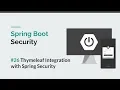 Spring Boot Security - Spring Security Thymeleaf Integration