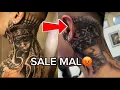 I got a tattoo on my neck and I regret it