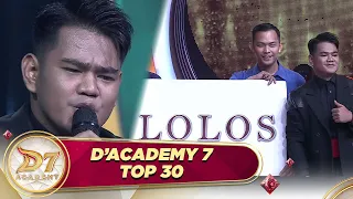 spanduk lolos buat ferdi sarmila dibawakan dengan cengkok juara u0026 suara menggetarkan da7 top 30