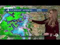 Rain and snow moves into Colorado on Sunday