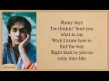 Download Lagu V Rainy Days Easy Lyrics
