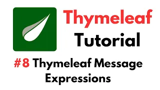 Thymeleaf Tutorial - Thymeleaf Message Expressions