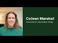 Clinical Director Colleen Marshall Kelly Pediatric Therapy