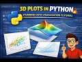 How to Create 3D Plots in Python Step-by-Step Visualization Guide