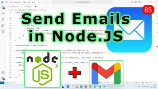 How to Send Emails in Node js Node JS with Nodemailer Tutorial